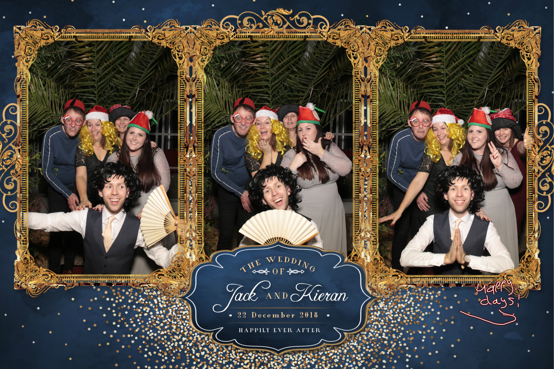 Jack and Kieran's Wedding | View more photos from the event at gallery.myphotoboothexperience.co.uk/u/MyPhotoBoothExperienceLtd/Jack-and-Kierans-Wedding